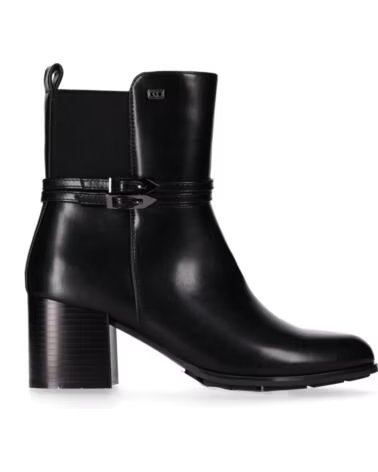 CHIKA10 URQUIJO 02 BOTAS DE SALTO ALTO EM PELE SINTÉTICA PRETO NEGRO-BLACK