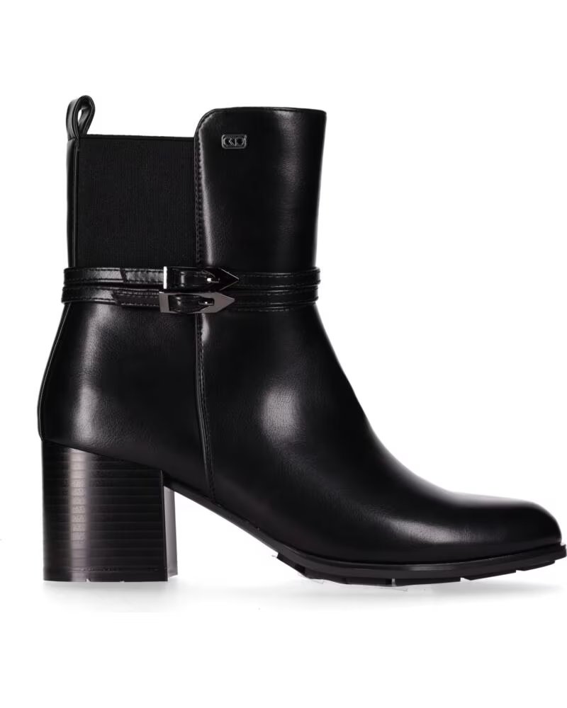 CHIKA10 URQUIJO 02 BOTAS DE SALTO ALTO EM PELE SINTÉTICA PRETO NEGRO-BLACK