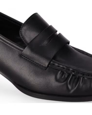 CHIKA10 DONCELLA 01 SAPATOS DE COURO SINTÉTICO SALTO MÉDIO PRETO NEGRO-BLACK