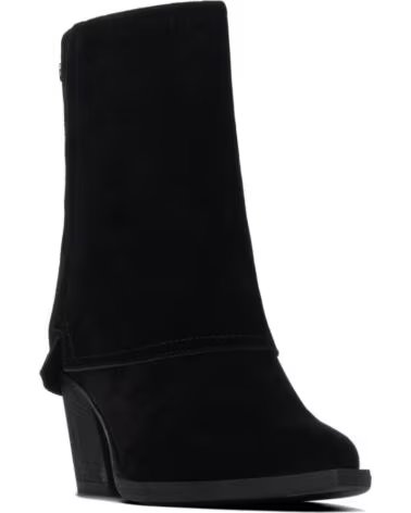 CARMELA 164335 STIVALETTI IN PELLE NERA DA DONNA NEGRO
