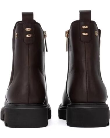 STIVALETTI CHELSEA IN PELLE DA DONNA CARMELA 164338 MARRONE MARRON