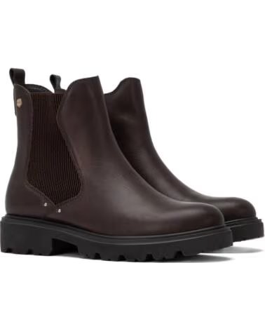 STIVALETTI CHELSEA IN PELLE DA DONNA CARMELA 164338 MARRONE MARRON