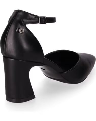 CHIKA10 GULDA 04 SCARPE CON TACCO MEDIO DA DONNA NERO NEGRO-BLACK