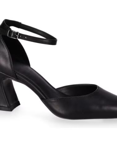 CHIKA10 GULDA 04 SCARPE CON TACCO MEDIO DA DONNA NERO NEGRO-BLACK