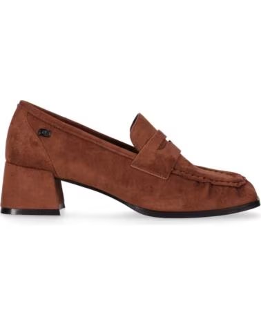 CHIKA10 DONCELLA 01 CHAUSSURES CUIR SYNTHÉTIQUE TALON MOYEN CUERO-TAN