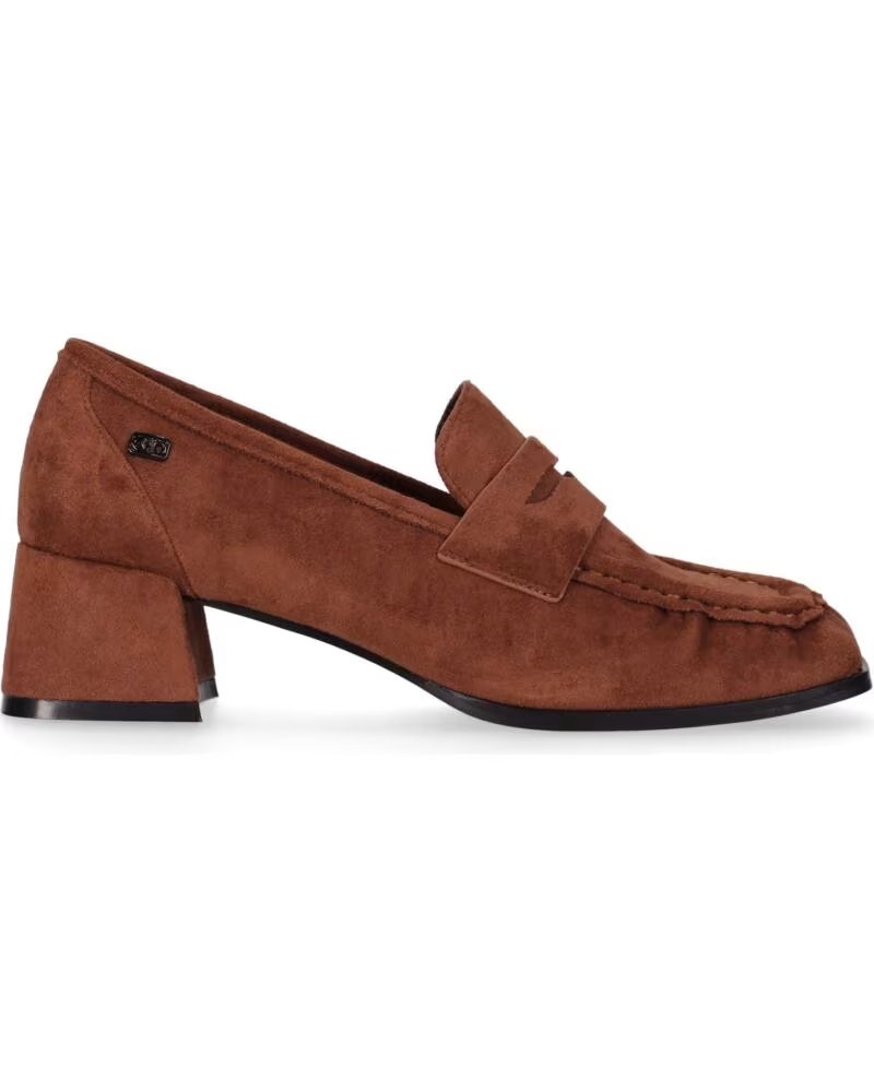 CHIKA10 DONCELLA 01 CHAUSSURES CUIR SYNTHÉTIQUE TALON MOYEN CUERO-TAN