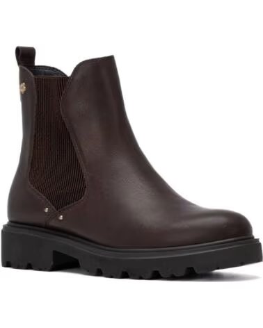 STIVALETTI CHELSEA IN PELLE DA DONNA CARMELA 164338 MARRONE MARRON