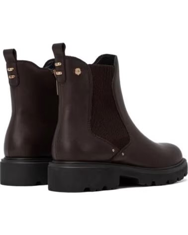 STIVALETTI CHELSEA IN PELLE DA DONNA CARMELA 164338 MARRONE MARRON