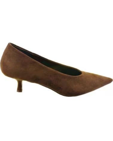 CHIKA10 SALONET 01 SCARPE CON TACCO MEDIO DA DONNA CUERO-TAN