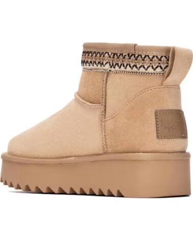 REFRESH BotIn de mujer 176017 Beige MARRóN