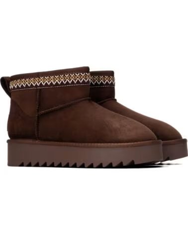 REFRESH BotIn de mujer 176017 Marron MARRóN