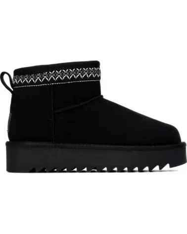 REFRESH BotIn de mujer 176017 Negro NEGRO