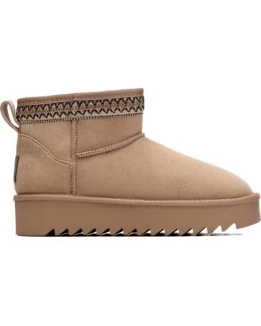 REFRESH BotIn de mujer 176017 Beige MARRóN