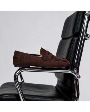CHIKA10 LAMBADA 01 CHAUSSURES TISSU FEMME PLAT MARRON-DK BROWN MARRóN-DK