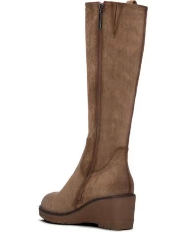 REFRESH Bota de mujer 176035 Taupe MARRóN