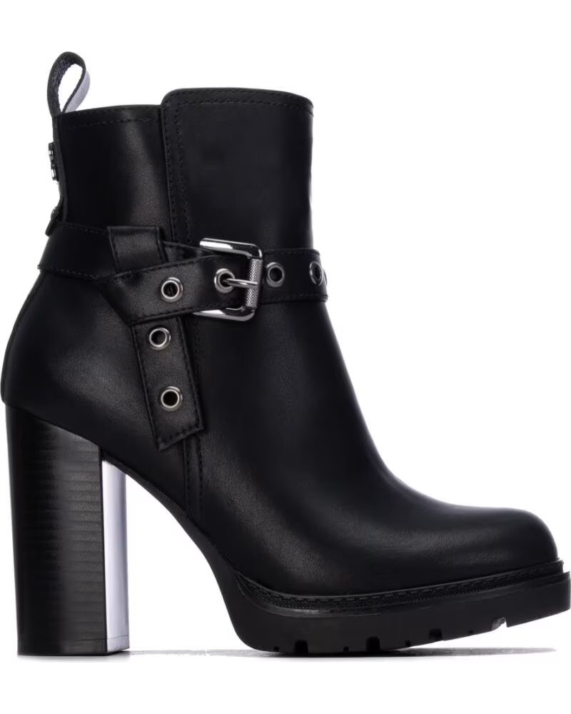 REFRESH BotIn de mujer 176062 Negro NEGRO