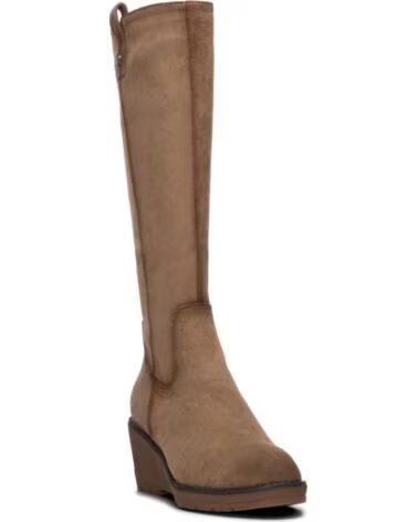 REFRESH Bota de mujer 176035 Taupe MARRóN