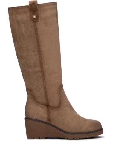 REFRESH Bota de mujer 176035 Taupe MARRóN