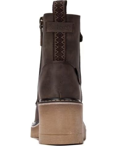 REFRESH BotIn de mujer 176057 Marron MARRóN