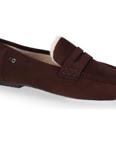CHIKA10 LAMBADA 01 CHAUSSURES TISSU FEMME PLAT MARRON-DK BROWN MARRóN-DK