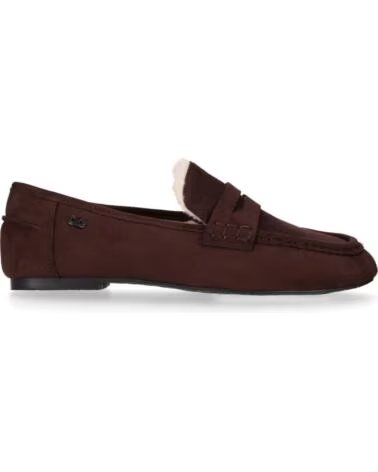 CHIKA10 LAMBADA 01 CHAUSSURES TISSU FEMME PLAT MARRON-DK BROWN MARRóN-DK
