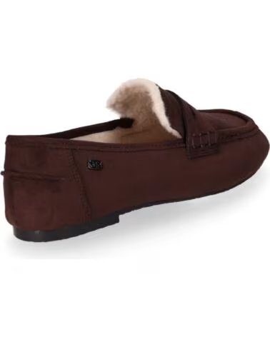 CHIKA10 LAMBADA 01 CHAUSSURES TISSU FEMME PLAT MARRON-DK BROWN MARRóN-DK