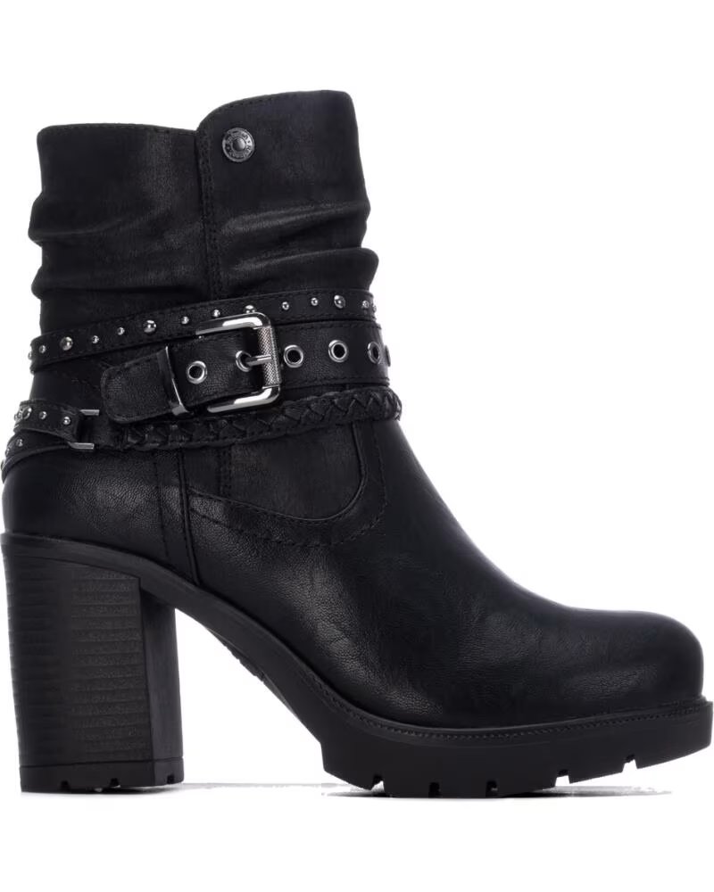 REFRESH BotIn de mujer 176074 Negro NEGRO