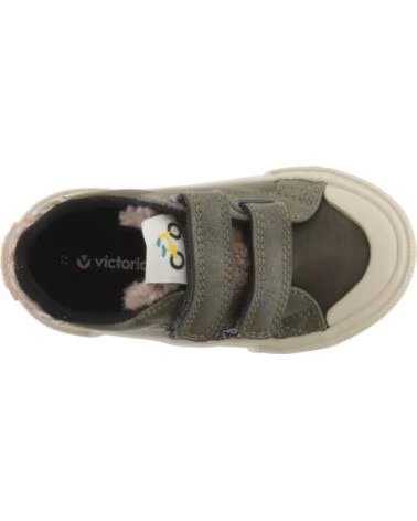 VICTORIA TÉNIS MENINA TRIBU TIRAS METALIZADO 1065202 KAKI