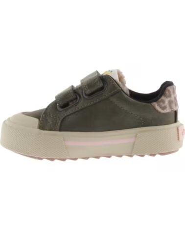 VICTORIA TÉNIS MENINA TRIBU TIRAS METALIZADO 1065202 KAKI