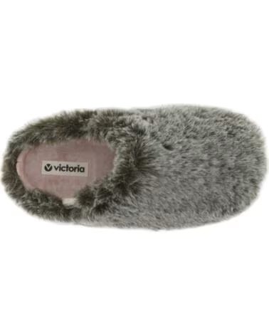 VICTORIA OFFENE HAUSSCHUHE NORTE PELO 1081125 KAKI