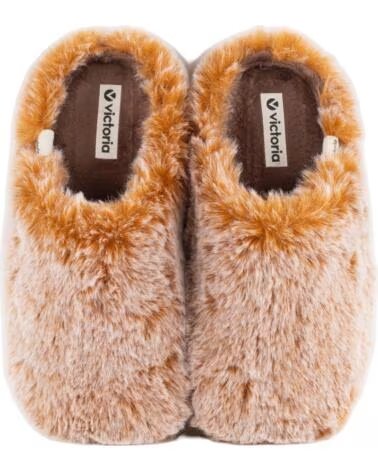 VICTORIA PANTUFLAS ABIERTAS NORTE PELO 1081125 CAMEL