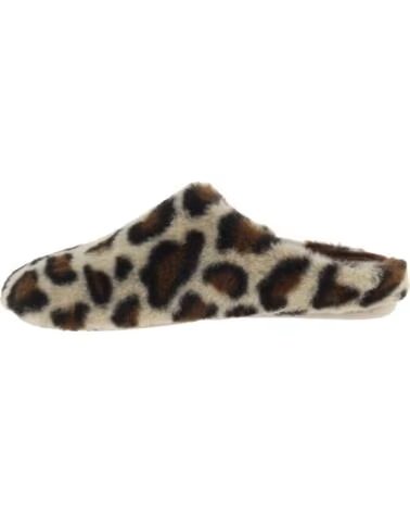 VICTORIA CHINELOS DE QUARTO PARA MULHER NORTE ANIMAL PRINT 1081126 CREME CREMA
