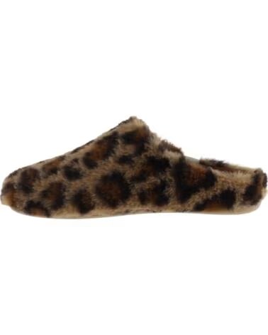 VICTORIA CHINELOS DE CASA PARA MULHER NORTE ANIMAL PRINT 1081126 CAMELO CAMEL