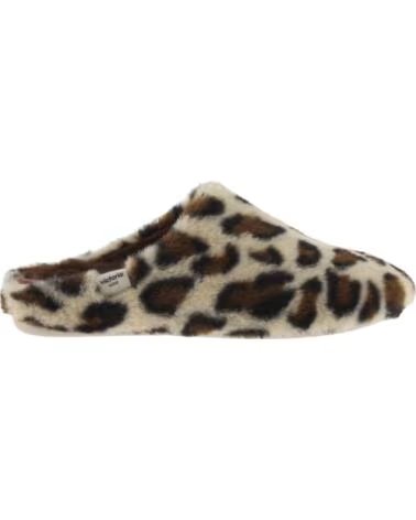 VICTORIA CHINELOS DE QUARTO PARA MULHER NORTE ANIMAL PRINT 1081126 CREME CREMA