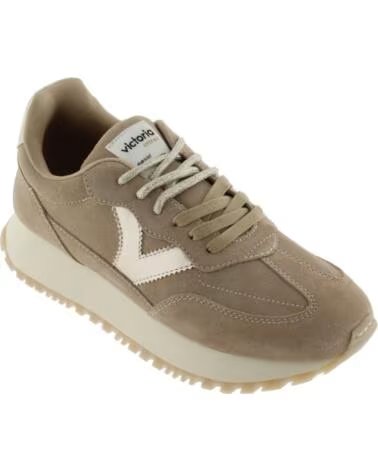 VICTORIA Zapatillas para mujer Viento Serraje1157118 BEIGE