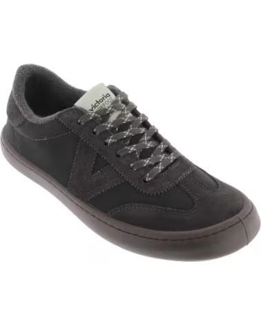 VICTORIA Zapatillas Olmo Barefoot Nylon y Serraje 1186110 ANTRACITA