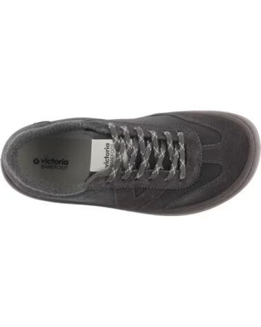 VICTORIA Zapatillas Olmo Barefoot Nylon y Serraje 1186110 ANTRACITA