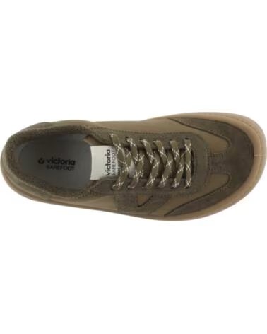 VICTORIA Zapatillas Olmo Barefoot Nylon y Serraje 1186110 KAKI