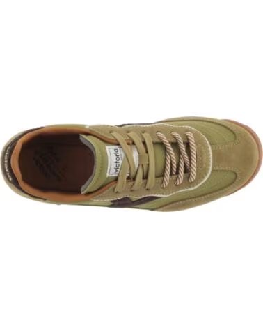VICTORIA Zapatillas Saturno Serraje y Nylon 1158113 OLIVA