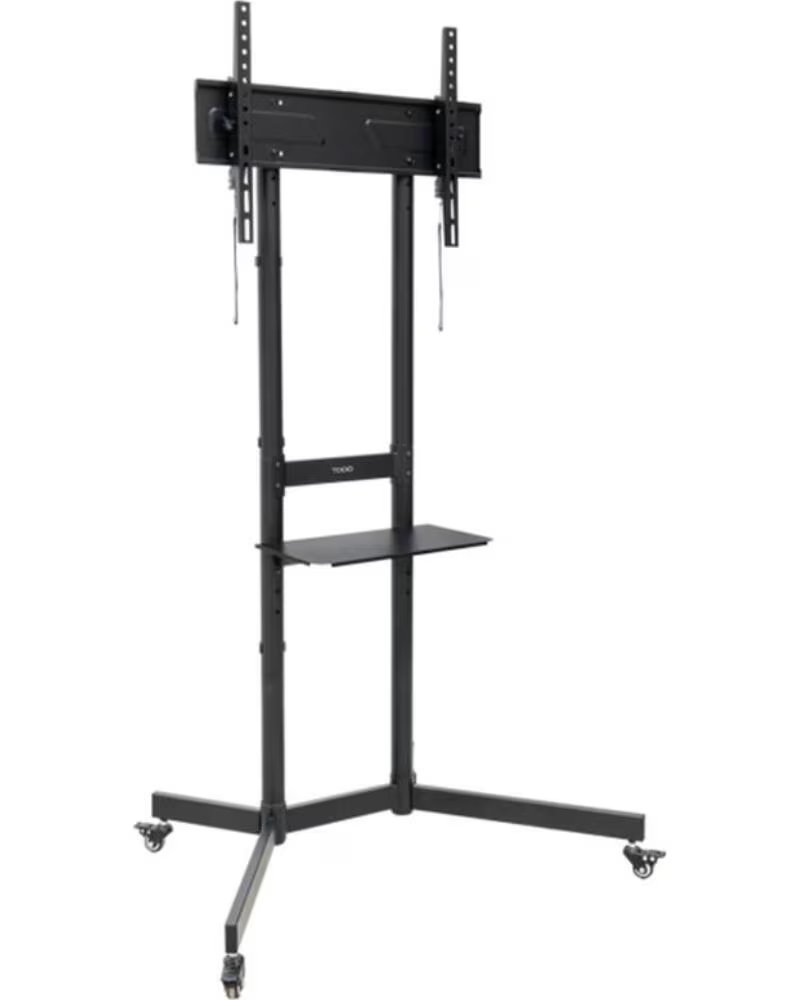 TOOQ Soporte de Suelo Inclinable con Ruedas KEFREN FS1150M-B para TV de 37-70- hasta 70kg
