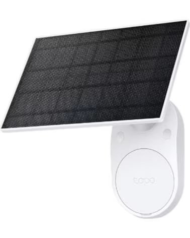 TP-LINK Panel Solar para Camara de Vigilancia TAPO A201- 2 5W- Compatible con Baterias Tapo no incluida