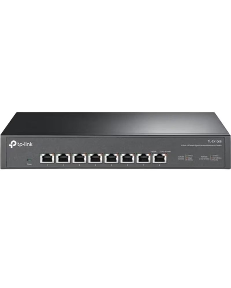 TP-LINK SWITCH TL-SX1008 MIT 8 PORTS
