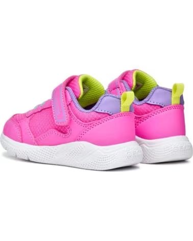 GEOX B564TB SPRINTYE ZAPATILLAS INFANTIL FLUO FUCHSIA-LILA C8L8E FUCHSIA-DK LILA