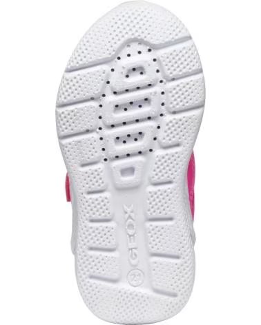 GEOX B564TB SPRINTYE ZAPATILLAS INFANTIL FLUO FUCHSIA-LILA C8L8E FUCHSIA-DK LILA
