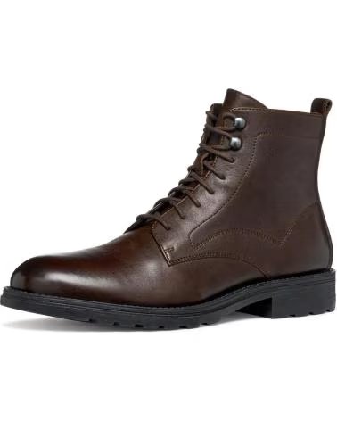 BOTAS DE PELE GEOX U REDCLIF C6009 CAFÉ U56LXA 0003C COFFEE