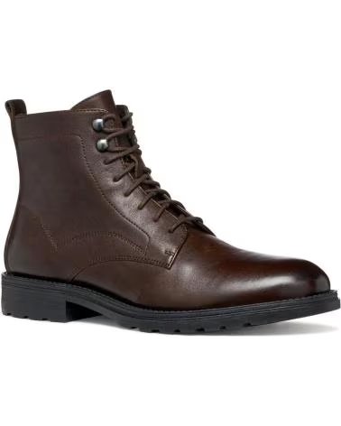 BOTAS DE PELE GEOX U REDCLIF C6009 CAFÉ U56LXA 0003C COFFEE