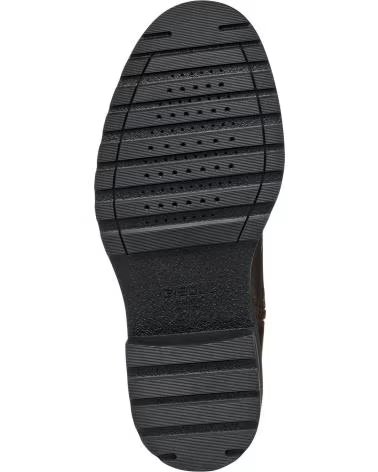 BOTAS DE PELE GEOX U REDCLIF C6009 CAFÉ U56LXA 0003C COFFEE
