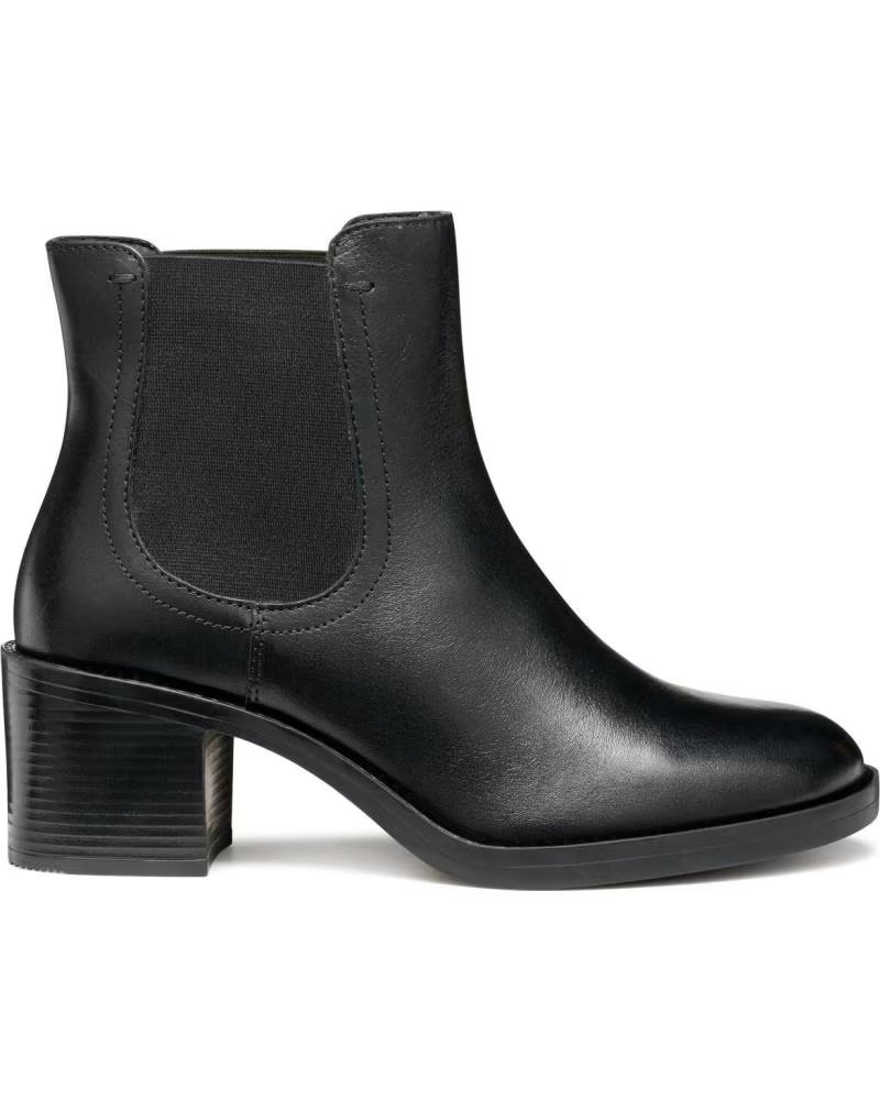 GEOX BOTINES CHELSEA DE PIEL D56XXF 00043 D SERILDA C9999 BLACK