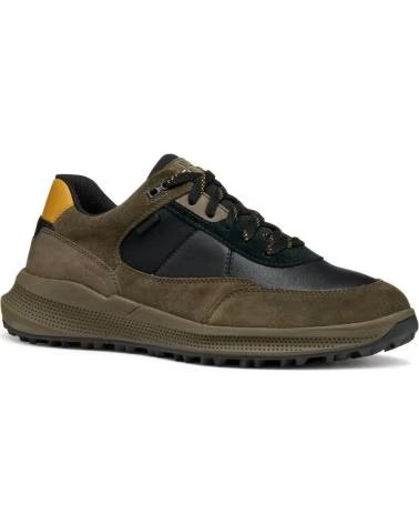 GEOX SNEAKER U36E0A 02285 U PG1X B ABX MILITÄR UND SCHWARZ C0498 MILITARY-BLACK