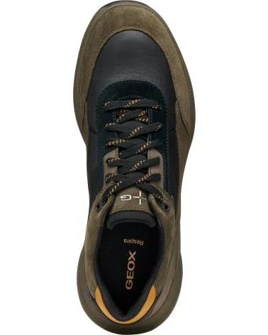 GEOX SNEAKER U36E0A 02285 U PG1X B ABX MILITÄR UND SCHWARZ C0498 MILITARY-BLACK